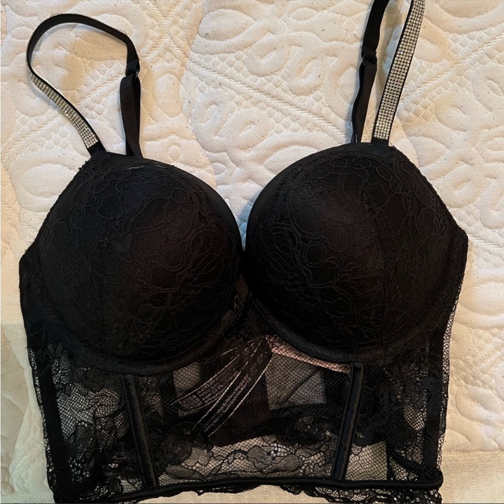 Victoria’s Secret Black Bustier